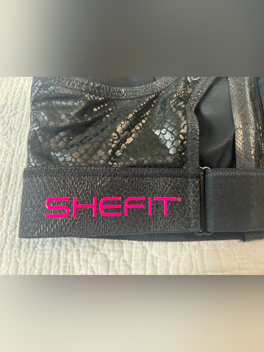 NWOT SHEFIT Ultimate Sports Bra High Impact Adjustable - Picture 8 of 14
